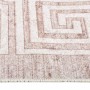 Alfombra lavable antideslizante beige 160x230 cm en Alfombras | Comprar online en Foru.es