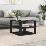 Mesa de centro madera de ingeniería negro 59,5x59,5x40 cm de vidaXL, Mesas de centro - Ref: Foro24-834246, Precio: 38,89 €, D...