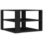 Mesa de centro madera de ingeniería negro 59,5x59,5x40 cm de vidaXL, Mesas de centro - Ref: Foro24-834246, Precio: 38,89 €, D...