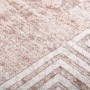 Alfombra lavable antideslizante beige 190x300 cm en Alfombras | Comprar online en Foru.es