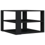 Mesa de centro madera de ingeniería negro 59,5x59,5x40 cm de vidaXL, Mesas de centro - Ref: Foro24-834246, Precio: 38,89 €, D...