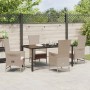 Conjunto de Comedor de Jardín 5 pcs Beige ratán sintético en Sillas de jardín | Comprar online en Foru.es