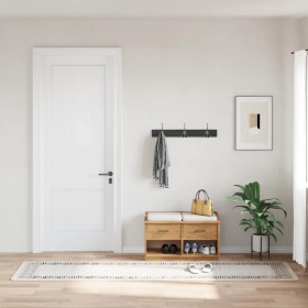 Alfombra lavable antideslizante beige claro 80x300 cm en Alfombras | Comprar online en Foru.es