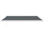 Toldo retráctil aluminio y tela gris antracita 4x3 m de vidaXL, Toldos - Ref: Foro24-3154588, Precio: 1,00 €, Descuento: %