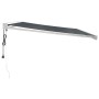Toldo retráctil aluminio y tela gris antracita 4x3 m de vidaXL, Toldos - Ref: Foro24-3154588, Precio: 1,00 €, Descuento: %