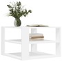 Mesa de centro madera de ingeniería blanco 59,5x59,5x40 cm de vidaXL, Mesas de centro - Ref: Foro24-834245, Precio: 39,58 €, ...