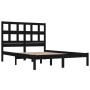 Estructura de cama de madera maciza de pino negra 140x190 cm de vidaXL, Camas y somieres - Ref: Foro24-3104462, Precio: 159,8...