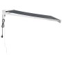 Toldo retráctil aluminio y tela gris antracita 3,5x2,5 m de vidaXL, Toldos - Ref: Foro24-3154587, Precio: 571,79 €, Descuento: %