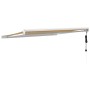 Toldo retráctil aluminio y tela blanco y amarillo 3x2,5 m de vidaXL, Toldos - Ref: Foro24-3154581, Precio: 618,98 €, Descuent...