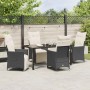 Conjunto de Comedor de Jardín 5 pcs Negro ratán sintético en Sillas de jardín | Comprar online en Foru.es