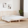 Estructura de cama de madera maciza de pino 200x200 cm de vidaXL, Camas y somieres - Ref: Foro24-3104368, Precio: 128,30 €, D...