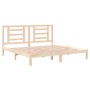 Estructura de cama de madera maciza de pino 200x200 cm de vidaXL, Camas y somieres - Ref: Foro24-3104368, Precio: 128,30 €, D...