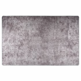 Alfombra lavable antideslizante gris 80x150 cm en Alfombras | Comprar online en Foru.es