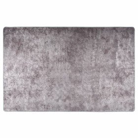 Alfombra lavable antideslizante gris 80x150 cm en Alfombras | Comprar online en Foru.es