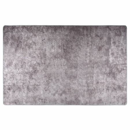 Alfombra lavable antideslizante gris 80x150 cm en Alfombras | Comprar online en Foru.es