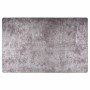 Alfombra lavable antideslizante gris 80x150 cm en Alfombras | Comprar online en Foru.es