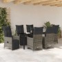 Conjunto de Comedor de Jardín 7 pcs Gris ratán sintético en Sillas de jardín | Comprar online en Foru.es