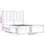 Estructura de cama de madera maciza de pino blanca 140x200 cm de vidaXL, Camas y somieres - Ref: Foro24-3104479, Precio: 122,...