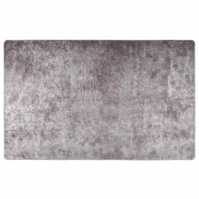 Alfombra lavable antideslizante gris 160x230 cm en Alfombras | Comprar online en Foru.es