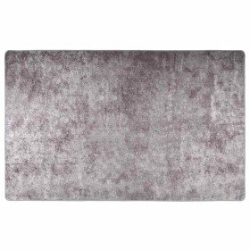 Alfombra lavable antideslizante gris 160x230 cm en Alfombras | Comprar online en Foru.es