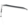 Toldo retráctil aluminio y tela gris antracita 3x2,5 m de vidaXL, Toldos - Ref: Foro24-3154586, Precio: 573,20 €, Descuento: %