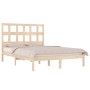 Estructura de cama de madera maciza de pino 200x200 cm de vidaXL, Camas y somieres - Ref: Foro24-3104498, Precio: 129,49 €, D...