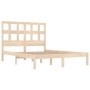 Estructura de cama de madera maciza de pino 200x200 cm de vidaXL, Camas y somieres - Ref: Foro24-3104498, Precio: 129,49 €, D...