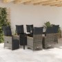 Conjunto de Comedor de Jardín 7 pcs Gris ratán sintético en Sillas de jardín | Comprar online en Foru.es