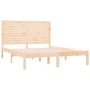 Estructura de cama madera maciza de pino 120x200 cm de vidaXL, Camas y somieres - Ref: Foro24-3104603, Precio: 129,78 €, Desc...