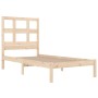 Estructura de cama de madera maciza de pino 90x200 cm de vidaXL, Camas y somieres - Ref: Foro24-3104463, Precio: 82,10 €, Des...