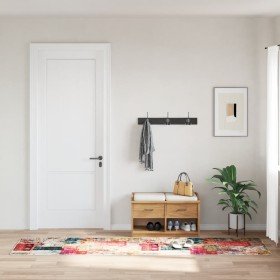 Alfombra lavable patchwork antideslizante multicolor 80x300 cm en Alfombras | Comprar online en Foru.es