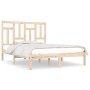 Estructura de cama madera maciza de pino 120x200 cm de vidaXL, Camas y somieres - Ref: Foro24-3104538, Precio: 109,69 €, Desc...
