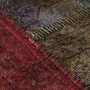 Alfombra lavable patchwork antideslizante multicolor φ120 cm en Alfombras | Comprar online en Foru.es