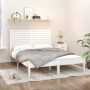 Estructura de cama madera maciza blanca 120x200 cm de vidaXL, Camas y somieres - Ref: Foro24-3104604, Precio: 143,13 €, Descu...