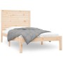 Estructura de cama madera maciza de pino 90x200 cm de vidaXL, Camas y somieres - Ref: Foro24-3104593, Precio: 97,84 €, Descue...