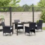 Conjunto de Comedor de Jardín 5 pcs Negro ratán sintético en Sillas de jardín | Comprar online en Foru.es