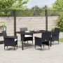 Conjunto de Comedor de Jardín 5 pcs Negro ratán sintético en Sillas de jardín | Comprar online en Foru.es