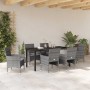 Conjunto de Comedor de Jardín 7 pcs Gris ratán sintético en Sillas de jardín | Comprar online en Foru.es