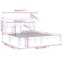 Estructura de cama madera maciza blanco 200x200 cm de vidaXL, Camas y somieres - Ref: Foro24-3104889, Precio: 142,68 €, Descu...