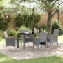 Conjunto de Comedor de Jardín 5 pcs Gris ratán sintético en Sillas de jardín | Comprar online en Foru.es