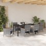 Conjunto de Comedor de Jardín 7 pcs Gris ratán sintético en Sillas de jardín | Comprar online en Foru.es