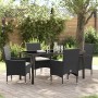 Conjunto de Comedor de Jardín 5 pcs Negro ratán sintético en Sillas de jardín | Comprar online en Foru.es