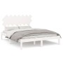 Estructura de cama madera maciza blanco 140x200 cm de vidaXL, Camas y somieres - Ref: Foro24-3104869, Precio: 122,67 €, Descu...
