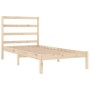 Estructura de cama madera maciza de pino 90x200 cm de vidaXL, Camas y somieres - Ref: Foro24-3104918, Precio: 77,90 €, Descue...