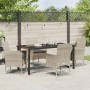 Conjunto de Comedor de Jardín 5 pcs Gris Claro ratán sintético en Sillas de jardín | Comprar online en Foru.es