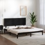 Estructura de cama de madera maciza de pino negro 200x200 cm de vidaXL, Camas y somieres - Ref: Foro24-3104827, Precio: 173,8...