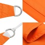 Toldo de vela rectangular de tela oxford naranja 2,5x5 m en Sombrillas | Comprar online en Foru.es