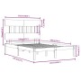 Estructura de cama madera maciza 120x190 cm de vidaXL, Camas y somieres - Ref: Foro24-3104708, Precio: 109,94 €, Descuento: %