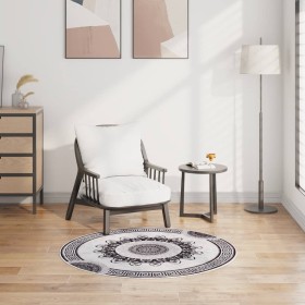 Alfombra lavable antideslizante multicolor φ120 cm en Alfombras | Comprar online en Foru.es