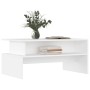 Mesa de centro madera de ingeniería blanco 90x55x42,5 cm de vidaXL, Mesas de centro - Ref: Foro24-834278, Precio: 44,50 €, De...
